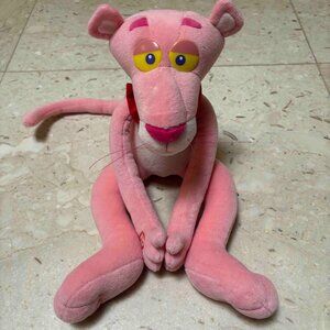 Vintage Pink Panther Stuffed Animal Plush Toy